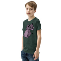 Monster Hippo Youth Short Sleeve T-Shirt