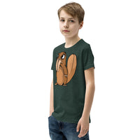 Monster Beaver Youth Short Sleeve T-Shirt