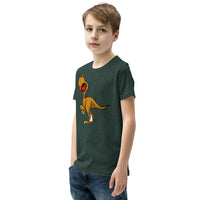 Monster Dino Youth Short Sleeve T-Shirt