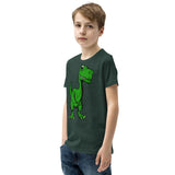 Monster T-Rex Youth Short Sleeve T-Shirt