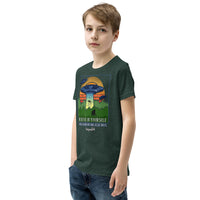 Believe in Yourself (Sasquatch) Youth Short Sleeve T-Shirt