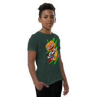 Pumpkin Skater Youth Short Sleeve T-Shirt