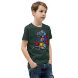 Super T-rex Youth Short Sleeve T-Shirt