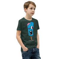 Zombie Ice Cream 2 Youth Short Sleeve T-Shirt