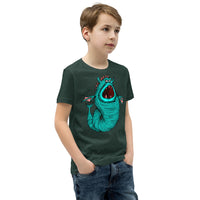 Sea Monster Youth Short Sleeve T-Shirt