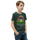 Believe in Yourself (Sasquatch) Youth Short Sleeve T-Shirt