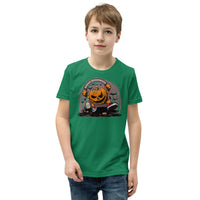 Happy Halloween Pumpkin Youth Short Sleeve T-Shirt