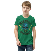 Warning Biohazard Youth Short Sleeve T-Shirt