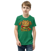 Burger Monster Youth Short Sleeve T-Shirt