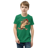 Hot Dog Hero Youth Short Sleeve T-Shirt