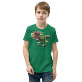 T-Rex with Sword Youth Short Sleeve T-Shirt