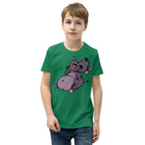 Monster Hippo Youth Short Sleeve T-Shirt