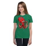 Monster Octopus Youth Short Sleeve T-Shirt