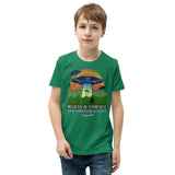 Believe in Yourself (Sasquatch) Youth Short Sleeve T-Shirt