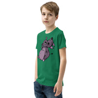 Monster Hippo Youth Short Sleeve T-Shirt