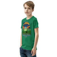 Believe in Yourself (Sasquatch) Youth Short Sleeve T-Shirt