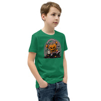 Happy Halloween Pumpkin Youth Short Sleeve T-Shirt