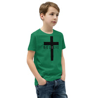 I Believe Cross Youth Short Sleeve T-Shirt