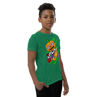 Pumpkin Skater Youth Short Sleeve T-Shirt