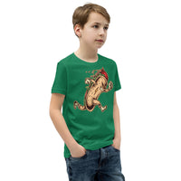 Hot Dog Hero Youth Short Sleeve T-Shirt