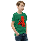 Monster Triceratops Youth Short Sleeve T-Shirt