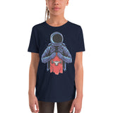 Space Skater Youth Short Sleeve T-Shirt