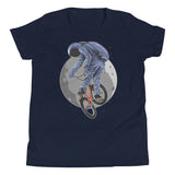 Space Biker Youth Short Sleeve T-Shirt