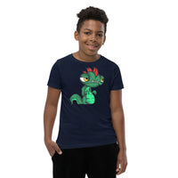 Monster Lizard Youth Short Sleeve T-Shirt