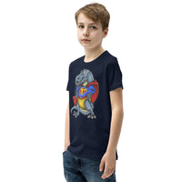 Super T-rex Youth Short Sleeve T-Shirt