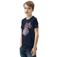 Monster Hippo Youth Short Sleeve T-Shirt