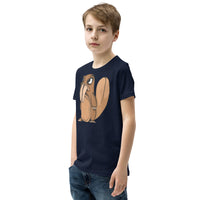 Monster Beaver Youth Short Sleeve T-Shirt