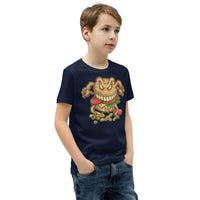 Burger Monster Youth Short Sleeve T-Shirt