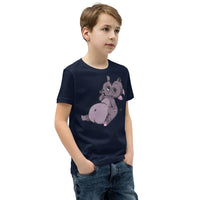 Monster Hippo Youth Short Sleeve T-Shirt