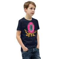 Monster Octopus Youth Short Sleeve T-Shirt