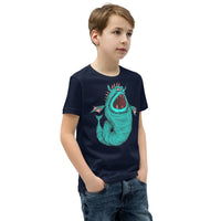 Sea Monster Youth Short Sleeve T-Shirt