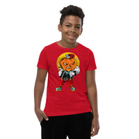 Pumpkin Boy Youth Short Sleeve T-Shirt