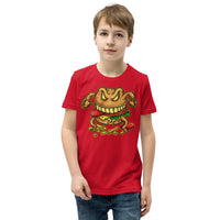 Burger Monster Youth Short Sleeve T-Shirt