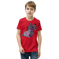 Monster Hippo Youth Short Sleeve T-Shirt