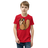 Monster Beaver Youth Short Sleeve T-Shirt