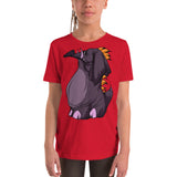 Monster Elephant Youth Short Sleeve T-Shirt