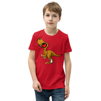 Monster Dino Youth Short Sleeve T-Shirt