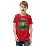 Believe in Yourself (Sasquatch) Youth Short Sleeve T-Shirt