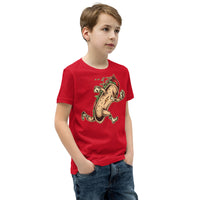 Hot Dog Hero Youth Short Sleeve T-Shirt