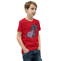 Monster Hippo Youth Short Sleeve T-Shirt
