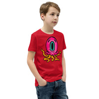 Monster Octopus Youth Short Sleeve T-Shirt