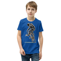 Space Biker Youth Short Sleeve T-Shirt