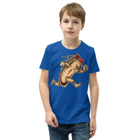 Hot Dog Hero Youth Short Sleeve T-Shirt