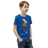 Skull Biker Youth Short Sleeve T-Shirt