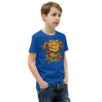 Burger Monster Youth Short Sleeve T-Shirt