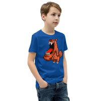 Monster Lion Youth Short Sleeve T-Shirt